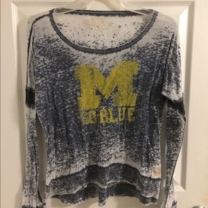 Michigan Go Blue Long Sleeve L